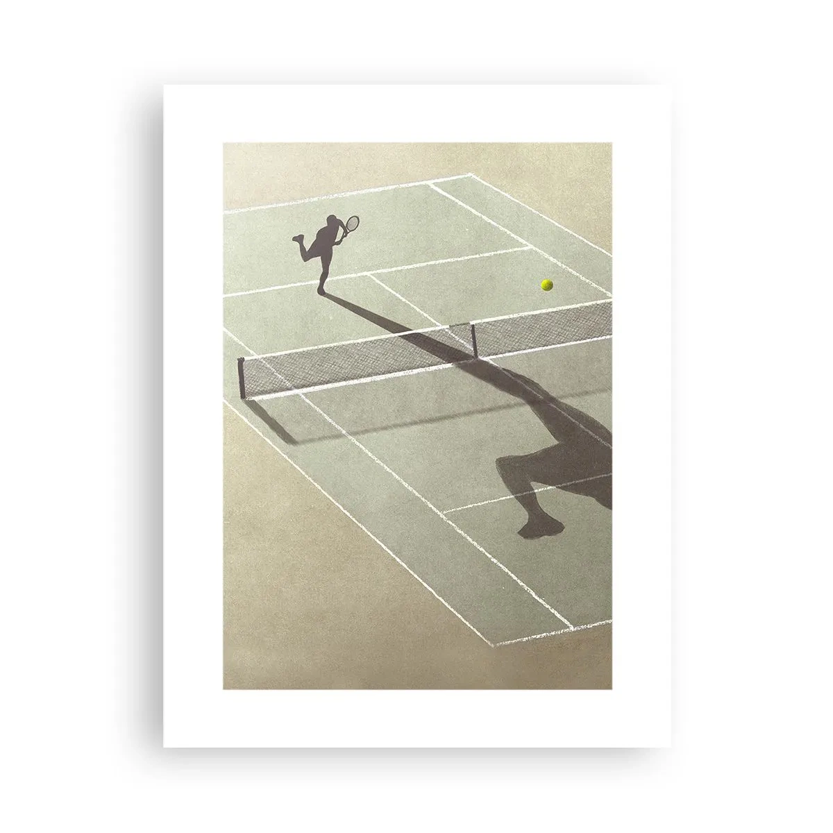 Plakat - Overvind dig selv - 30x40 cm