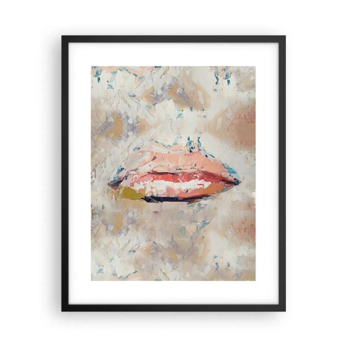 Plakat i sort ramme - Vækker sanserne - 40x50 cm