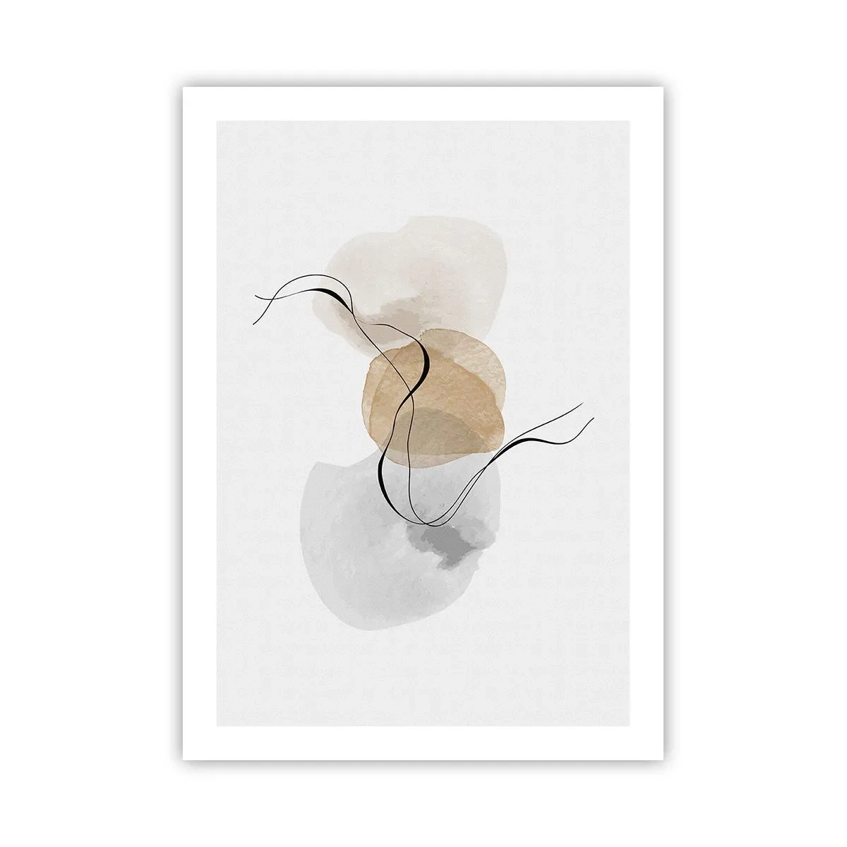 Plakat - Perler i luften - 50x70 cm