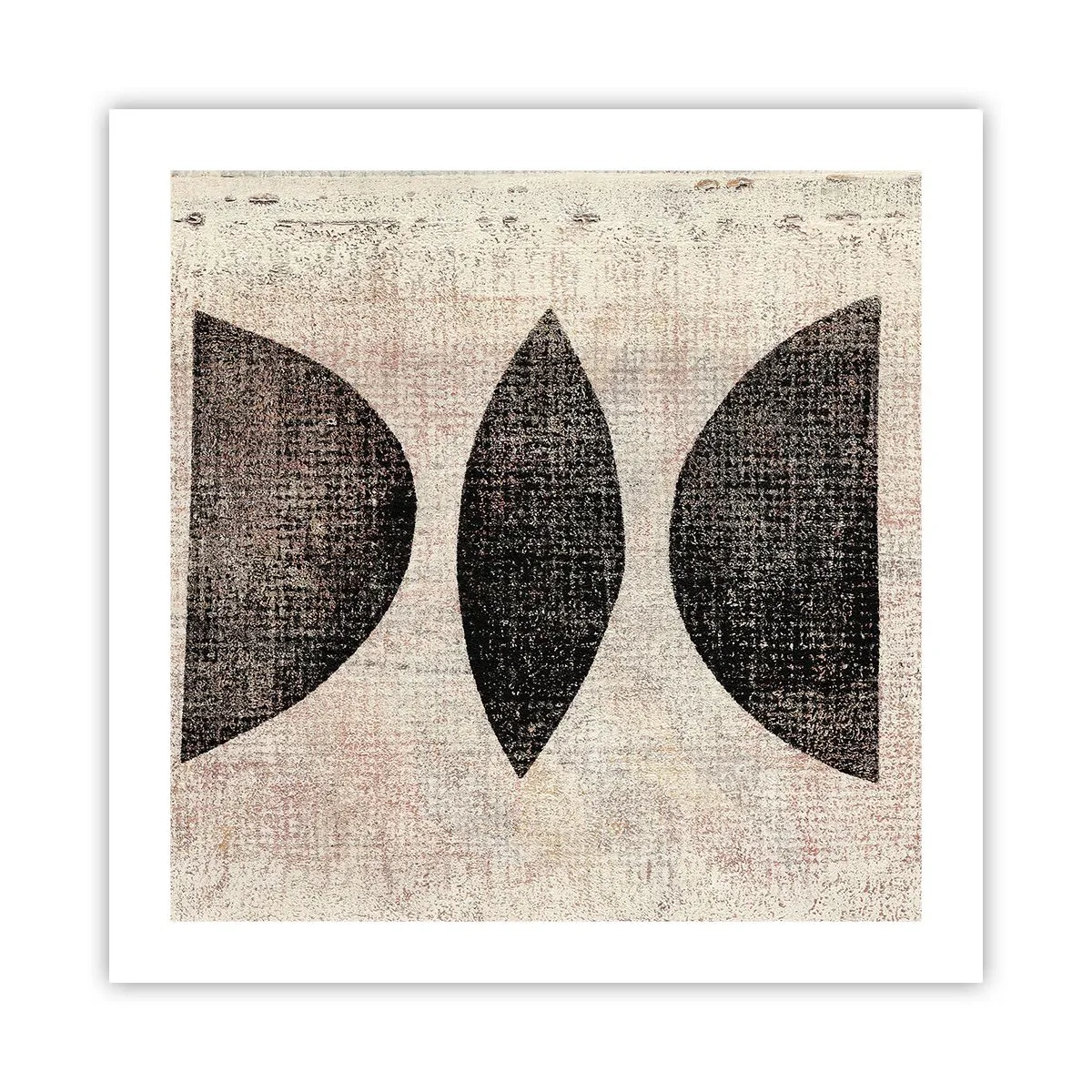 Plakat - Etnisk abstraktion - 50x50 cm