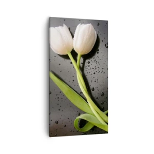 Lærredstryk - Billede på lærred - Forårsvævning - 55x100 cm