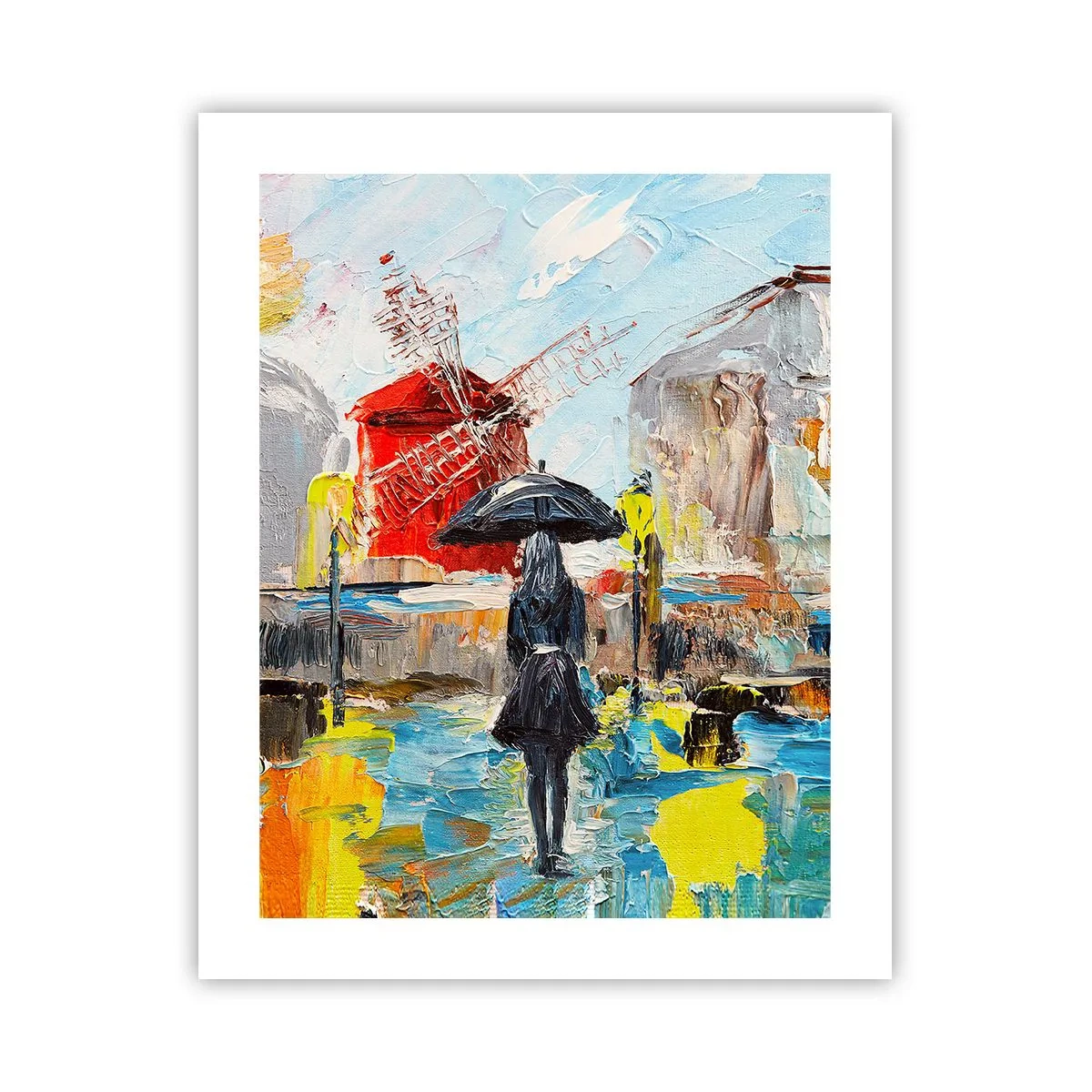 Plakat - Parisiske legender - 40x50 cm