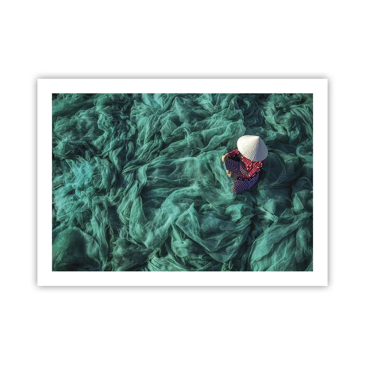 Plakat - I et hav af lys - 70x50 cm