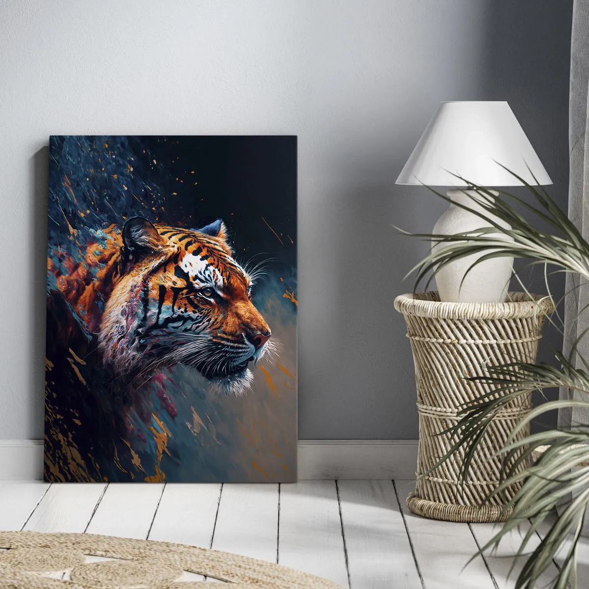 Lærredstryk - Billede på lærred - Vild skønhed - 50x70 cm