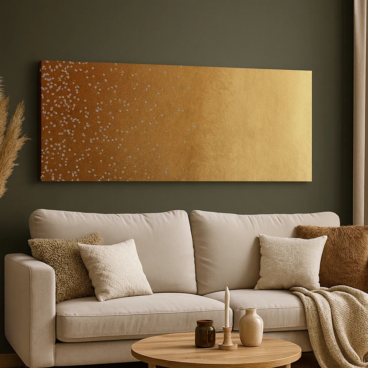 Lærredstryk - Billede på lærred - Lysets fødsel - 30x30 cm