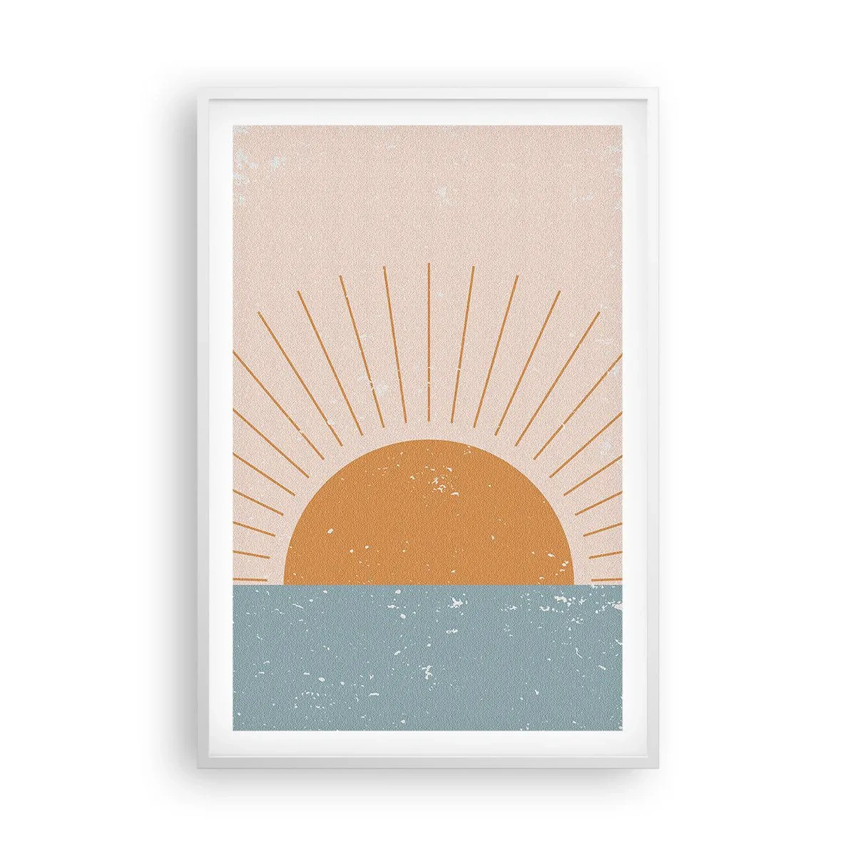 Plakat i hvid ramme - Et dagligt mirakel - 61x91 cm