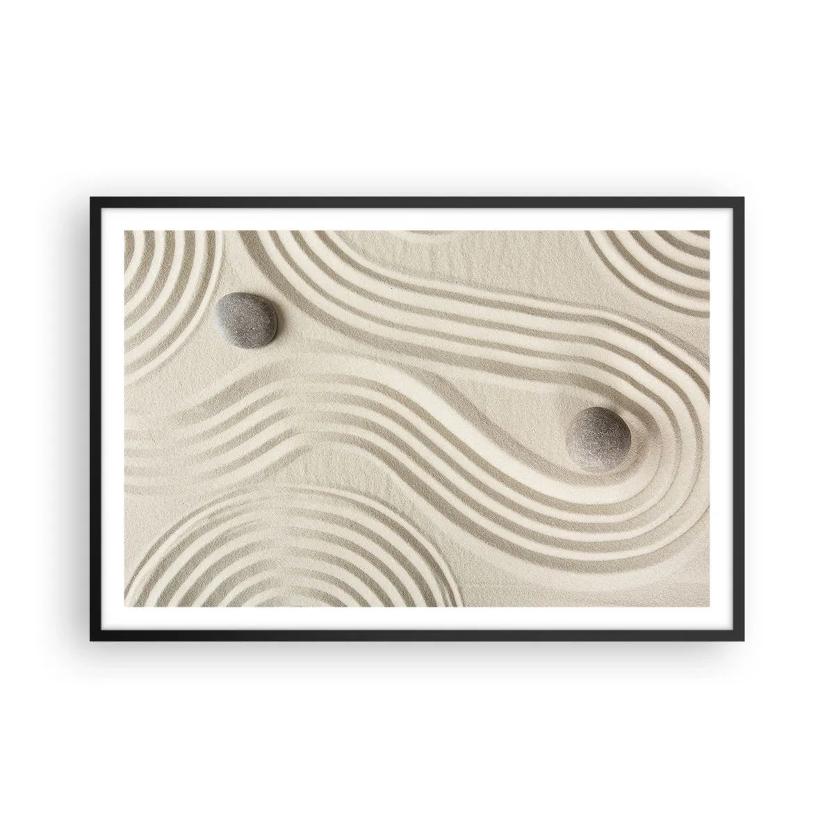 Plakat i sort ramme - Et strejf af varme - 91x61 cm