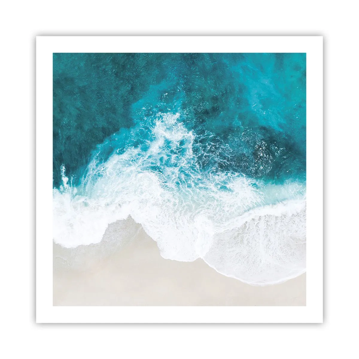 Plakat - Naturlig kærtegn - 60x60 cm