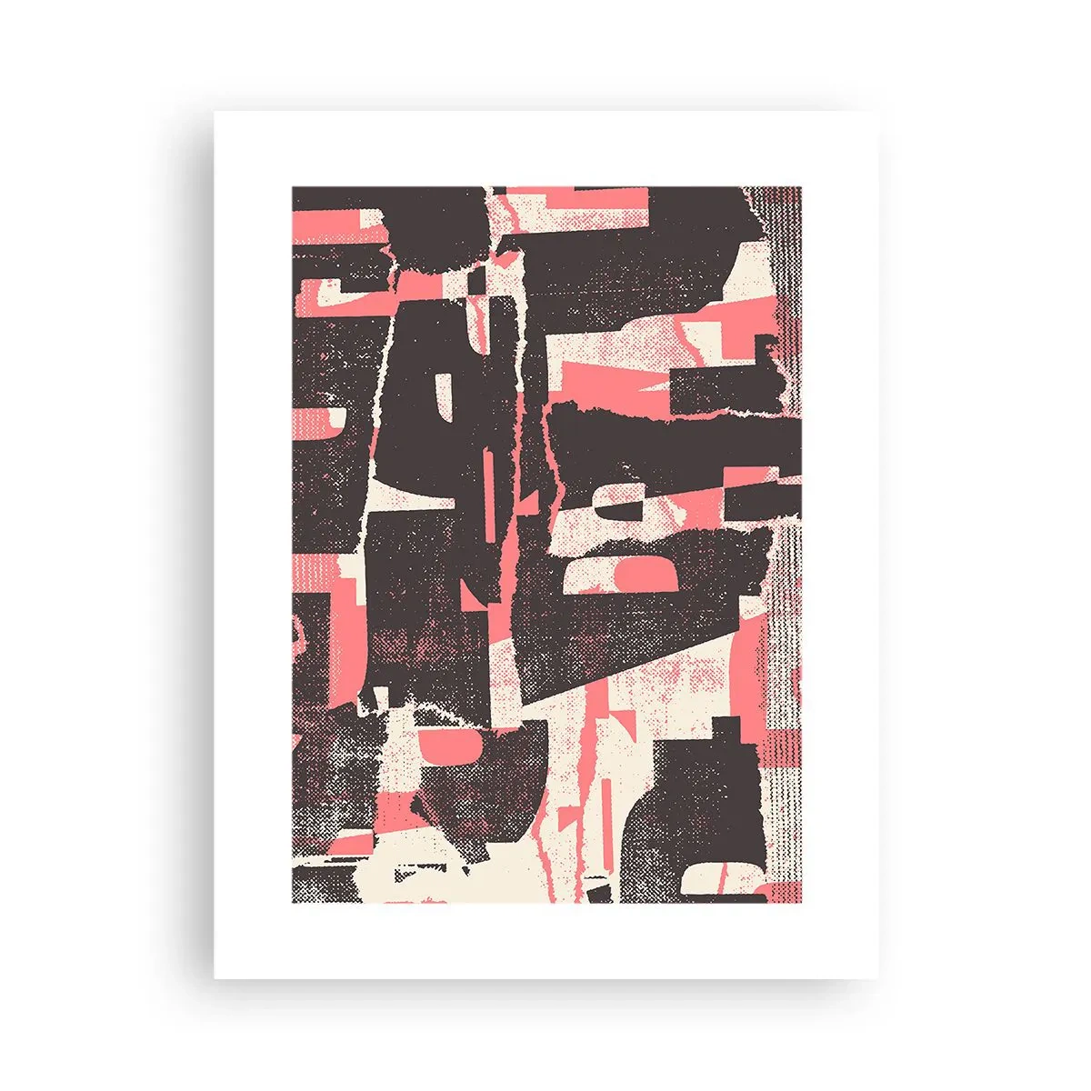 Plakat - Al trængsel og travlhed - 30x40 cm