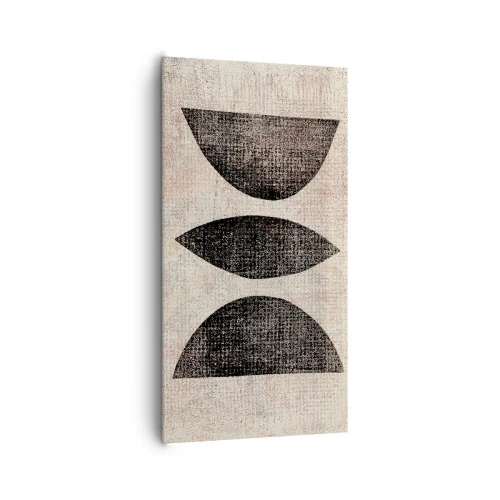 Lærredstryk - Billede på lærred - Etnisk abstraktion - 65x120 cm