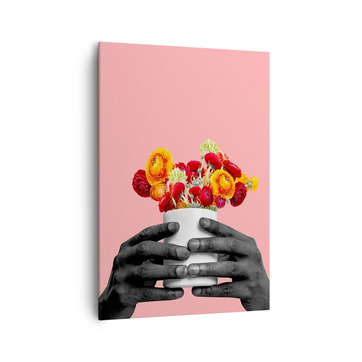 Lærredstryk - Billede på lærred - Livets apotheose - 70x100 cm