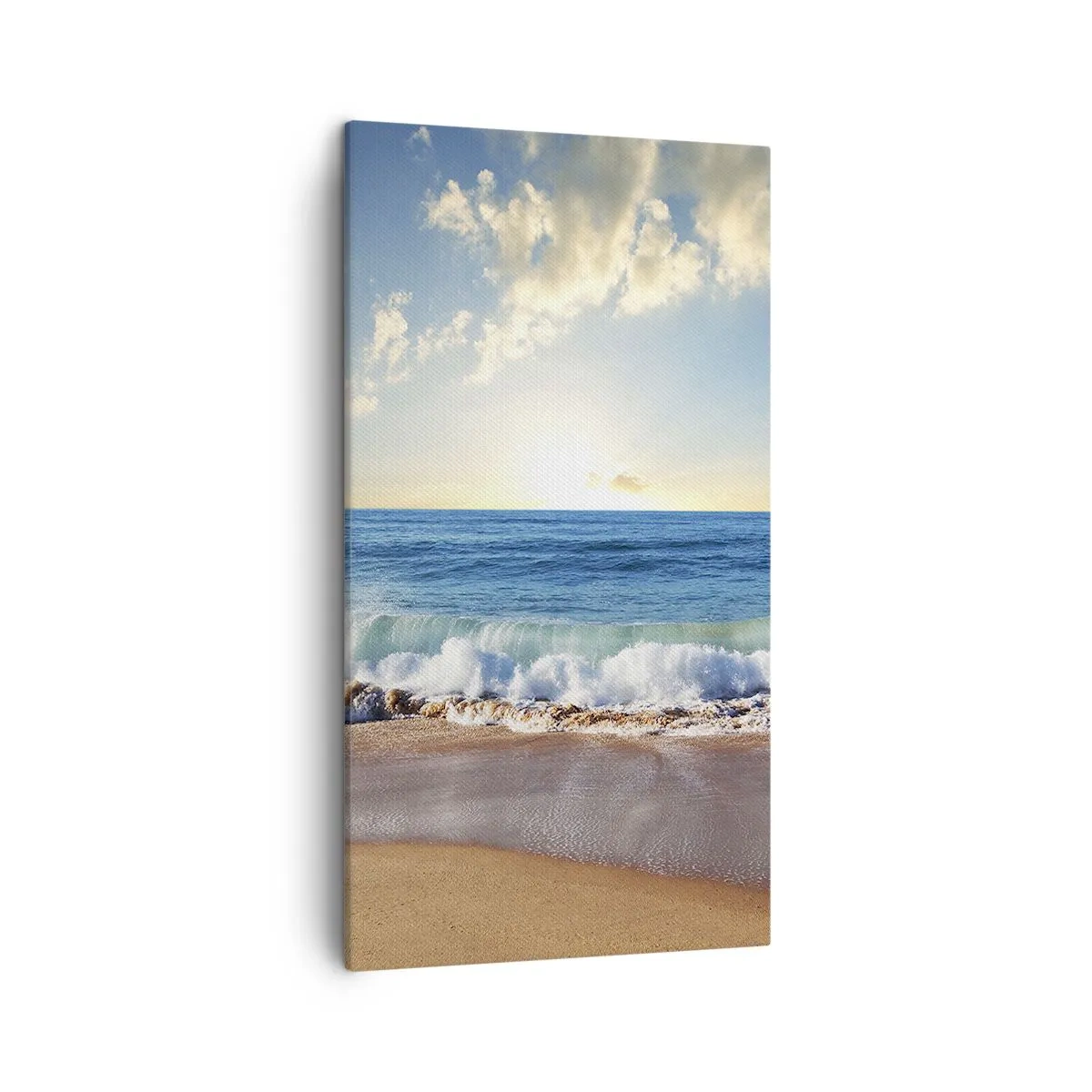 Lærredstryk - Billede på lærred - Bevægelse og stilhed på samme tid - 45x80 cm