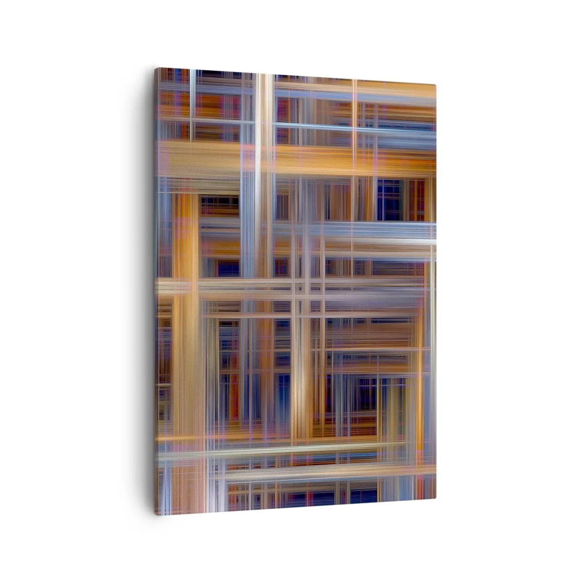 Lærredstryk - Billede på lærred - Vævet af lys - 50x70 cm