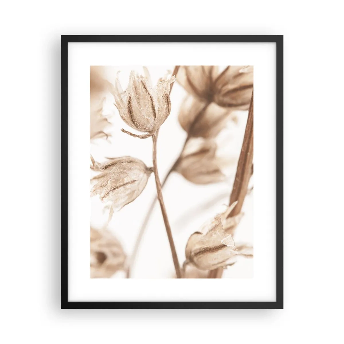 Plakat i sort ramme - De kalder på slutningen af sommeren - 40x50 cm