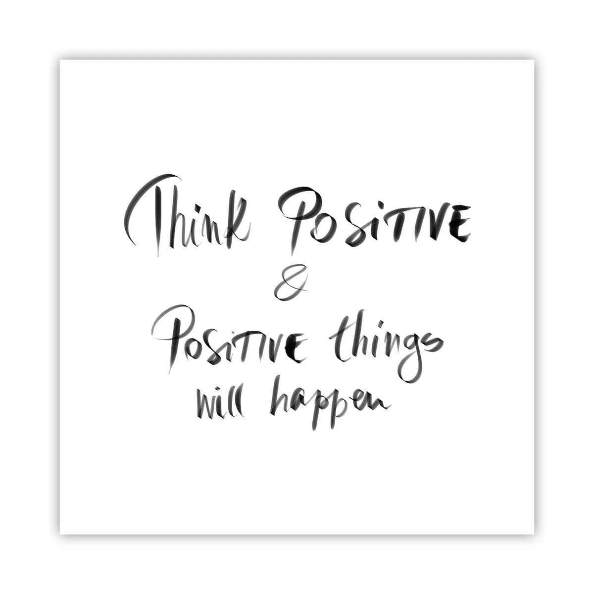 Plakat - Hvordan skal man leve? - 40x40 cm