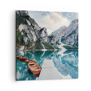 Lærredstryk - Billede på lærred - Vi vil vise dig skønheden - 50x50 cm