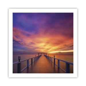 Plakat - Uden ende - 60x60 cm