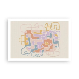 Plakat - Labyrint - et glædeligt eventyr - 91x61 cm