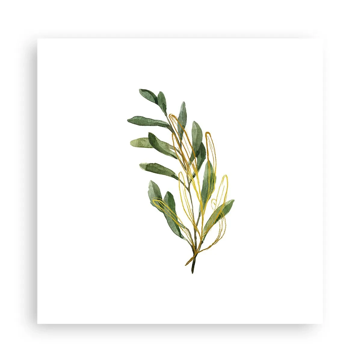 Plakat - Alt, hvad der er godt - 30x30 cm