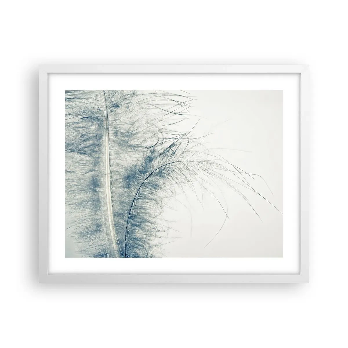 Plakat i hvid ramme - Naturens hvisken - 50x40 cm