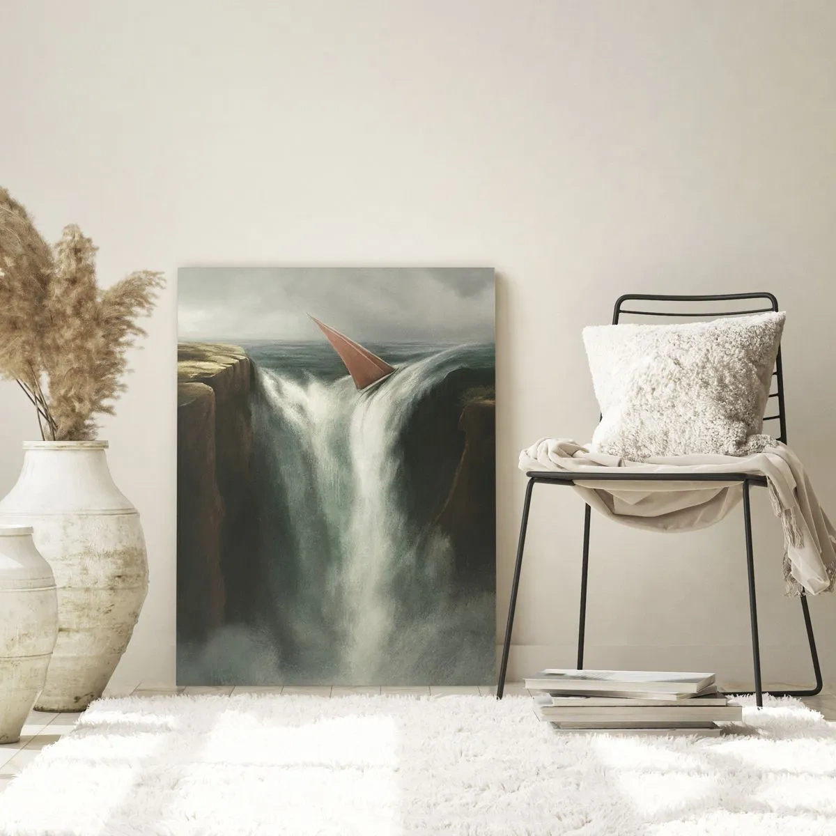 Billede på glas - Livets advarsler - 70x100 cm