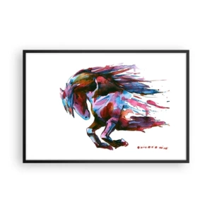 Plakat i sort ramme - I henrykkelse - 91x61 cm