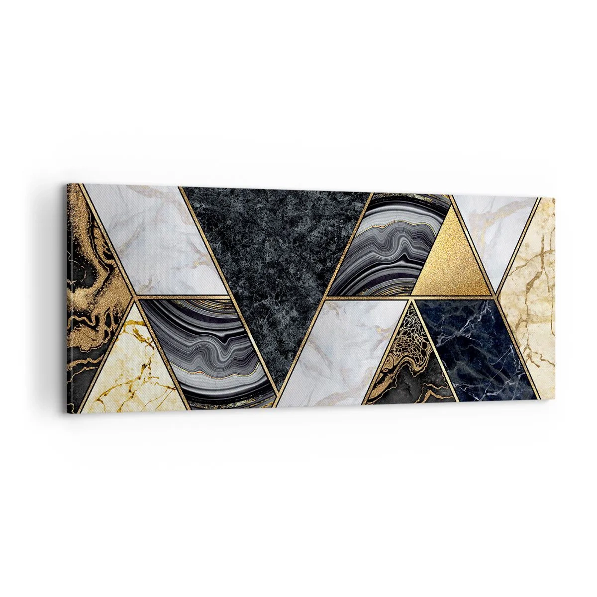 Lærredstryk - Billede på lærred - Sten for sten - 100x40 cm