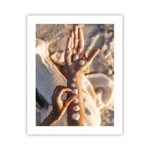 Plakat - Skønhed inden for rækkevidde - 40x50 cm