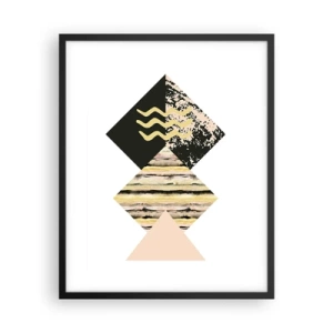 Plakat i sort ramme - Ikke så simpelt - 40x50 cm