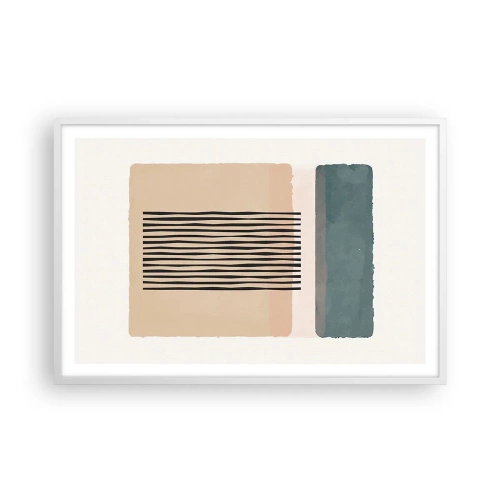 Plakat i hvid ramme - Alt er i god stand - 91x61 cm