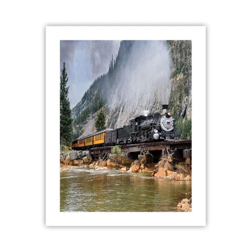 Plakat - Og hvorhen? Hvorhen? - 40x50 cm