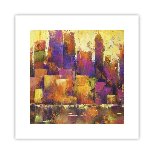 Plakat - Metropolitansk sammensætning - 30x30 cm