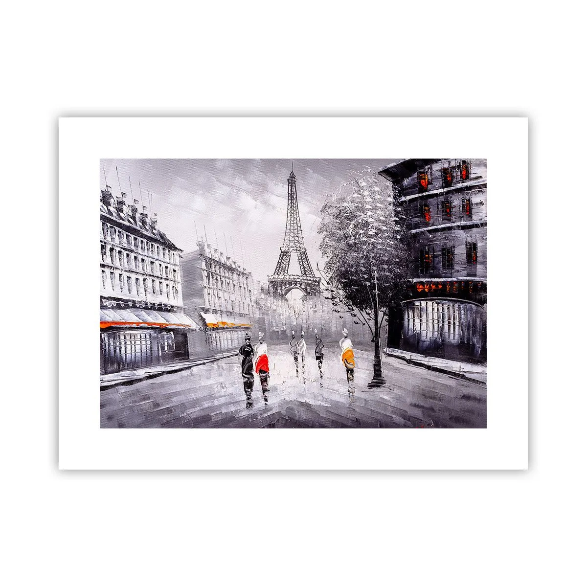 Plakat - En parisisk spadseretur - 40x30 cm