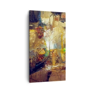 Lærredstryk - Billede på lærred - Kold, varm, meget varm - 45x80 cm