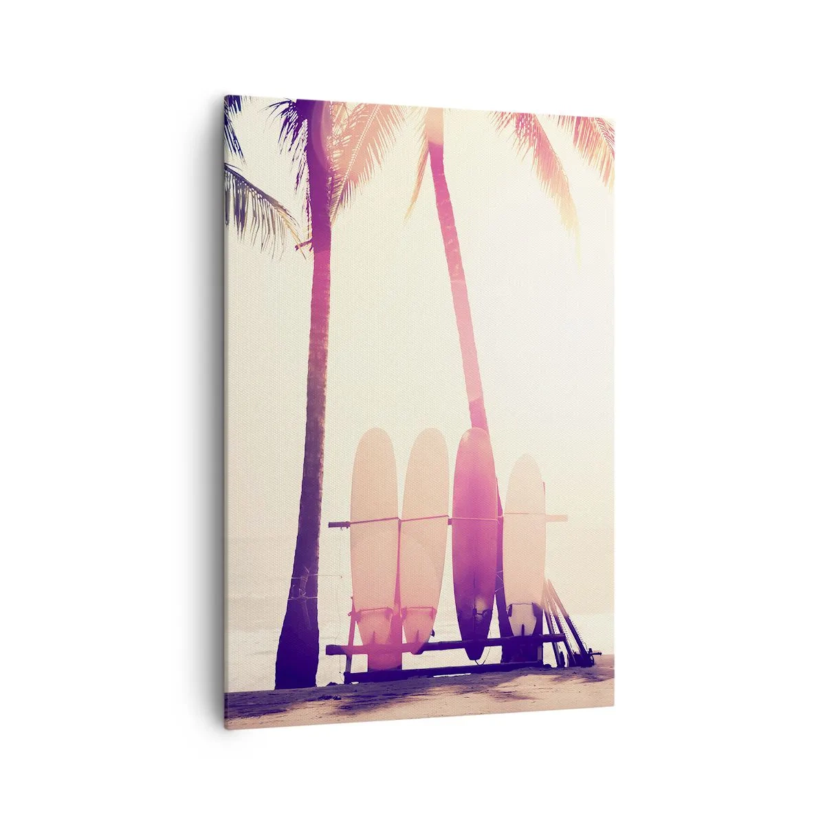 Lærredstryk - Billede på lærred - Det bliver en fantastisk dag - 70x100 cm