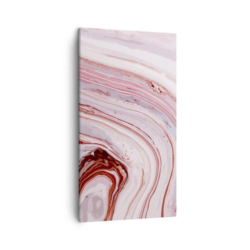 Lærredstryk - Billede på lærred - Lige frem og derefter til højre ned - 45x80 cm