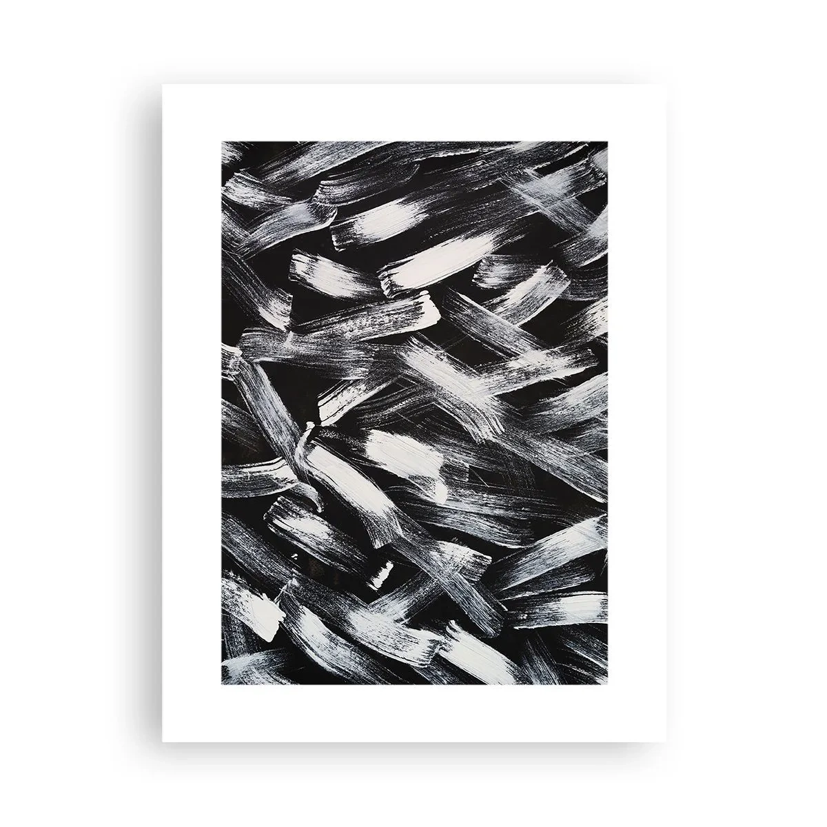 Plakat - Abstraktion i den industrielle ånd - 30x40 cm