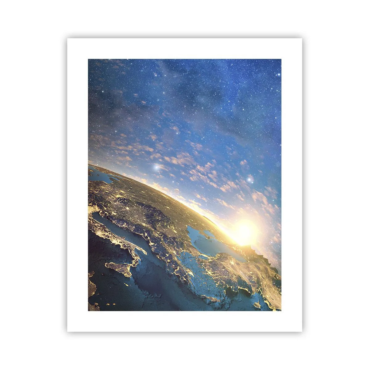 Plakat - Lad os se på hinanden på afstand - 40x50 cm