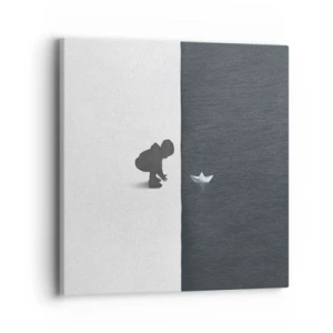 Lærredstryk - Billede på lærred - Stor ekspedition - 40x40 cm