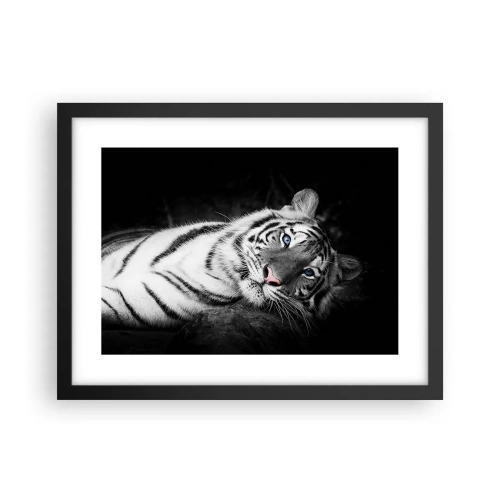Plakat i sort ramme - Vildskab og fred - 40x30 cm