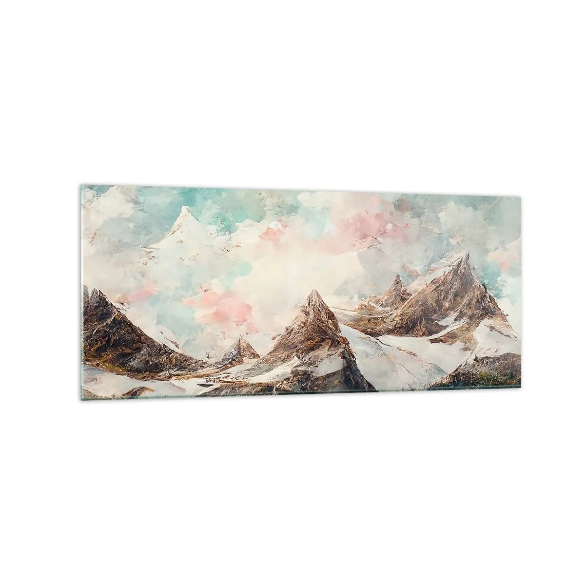 Billede på glas - Stenede knive - 120x50 cm