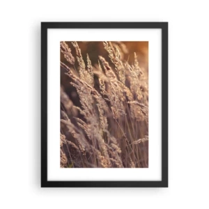 Plakat i sort ramme - Klar til at byde efteråret velkommen - 30x40 cm