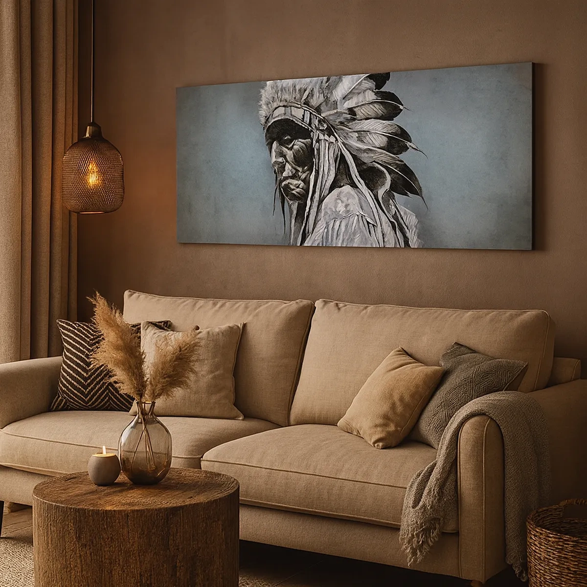 Lærredstryk - Billede på lærred - Tilbage til rødderne - 30x30 cm