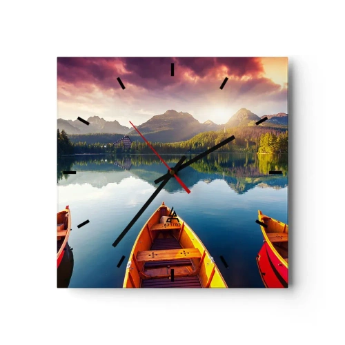 Vægur, Uret - Intet imod naturen - 30x30 cm