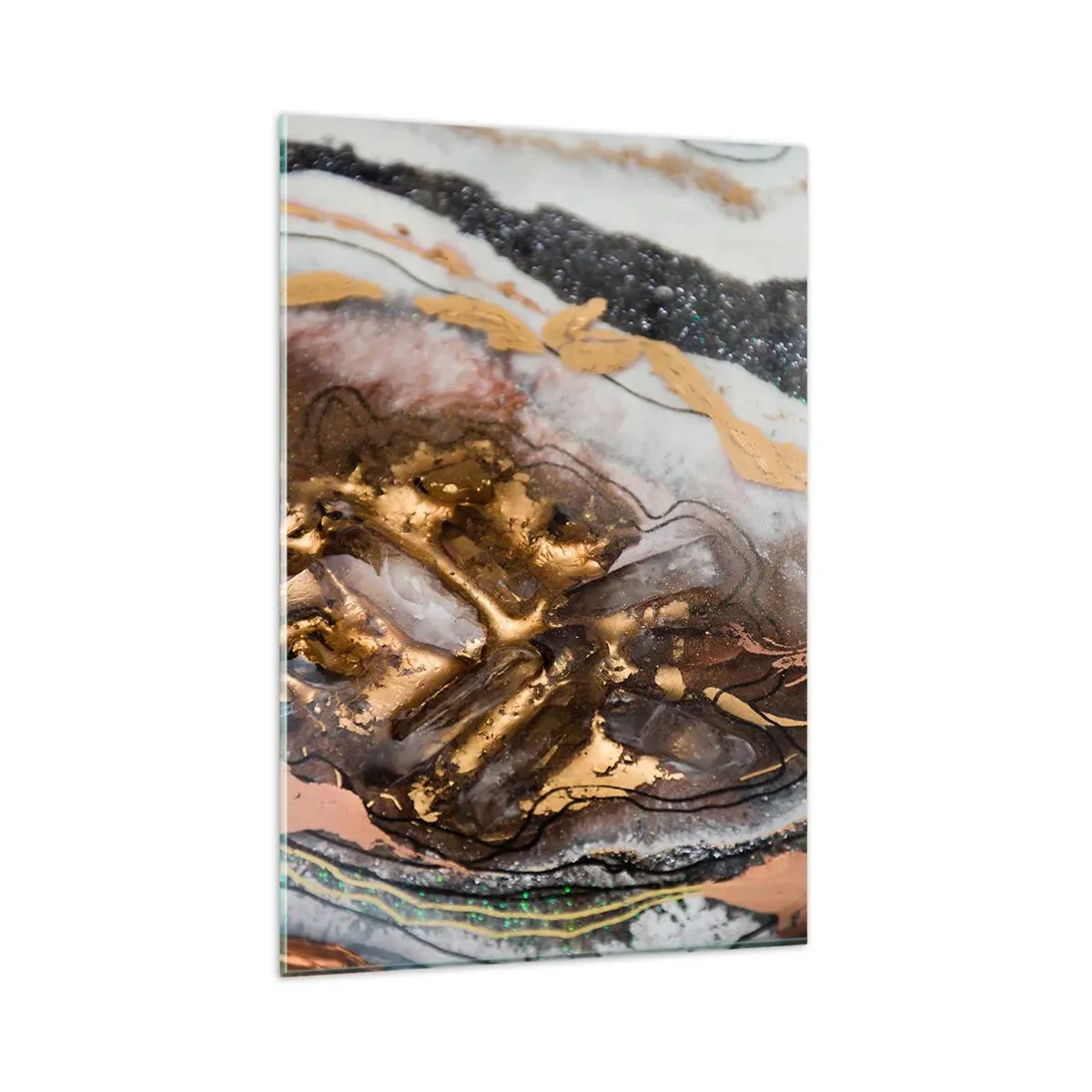 Billede på glas - Jord element - 80x120 cm