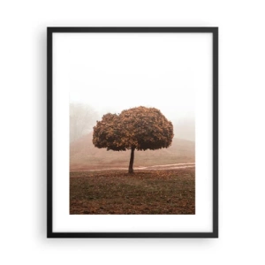 Plakat i sort ramme - Efter en travl sommer - 40x50 cm