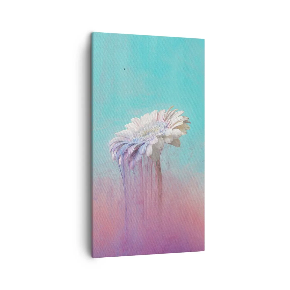 Lærredstryk - Billede på lærred - Blomster efter døden - 45x80 cm