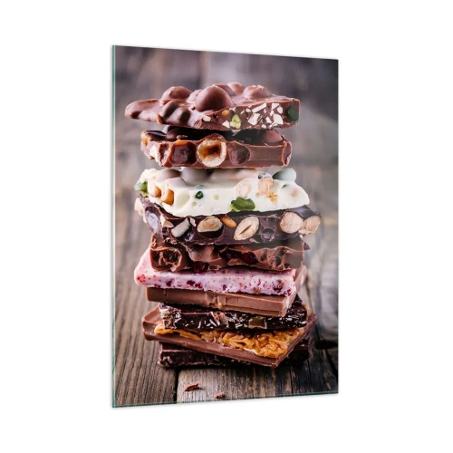 Billede på glas - Dejligt perspektiv - 50x70 cm