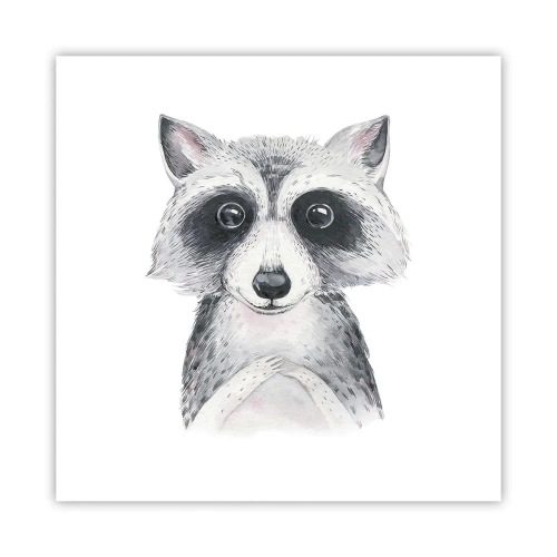 Plakat - Et øjeblik til at trække på skuldrene - 60x60 cm