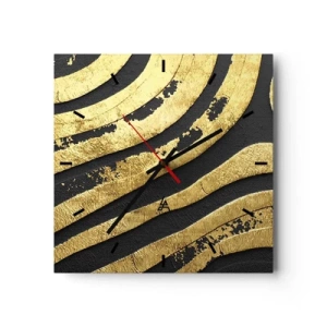 Vægur, Uret - Alt flyder - 40x40 cm